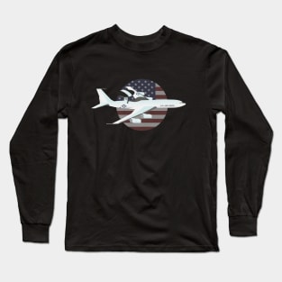 E-3 Sentry Early Warning Aircraft Long Sleeve T-Shirt